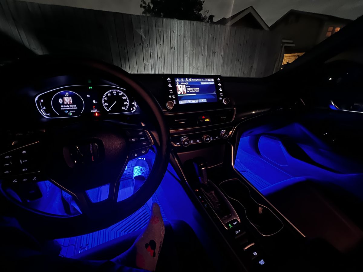 GlowStep RGB LED Car Lights