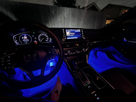 GlowStep RGB LED Car Lights